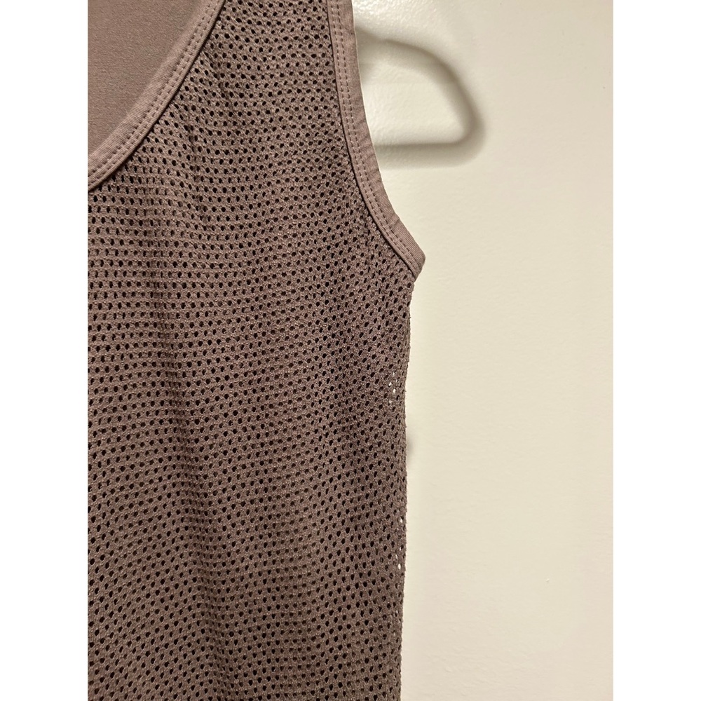 Netted Tank Top Dress - Picture 3 of 4